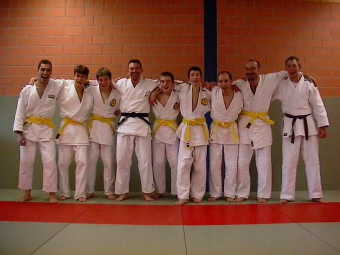 My Ju Jitsu students just after they have passed!