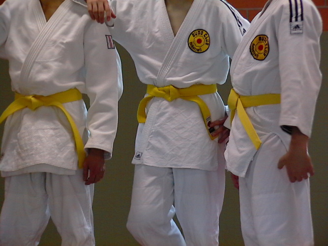 The yellow belts!!!